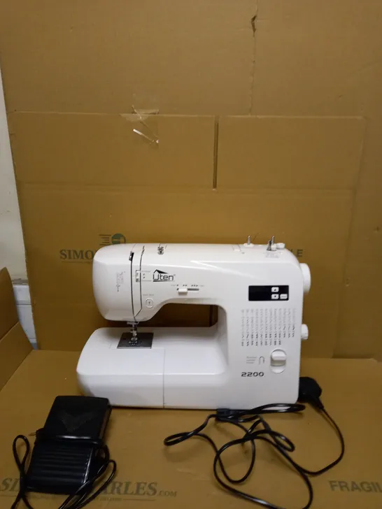 UTEN COMPUTERISED DIGITAL SEWING MACHINE EMBROIDERY QUILTING FUNCTION MACHINE