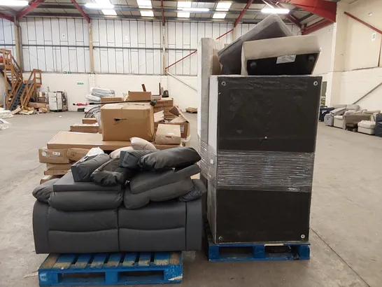 3 PALLETS OF ASSORTED SOFA PARTS (3 PALLETS)