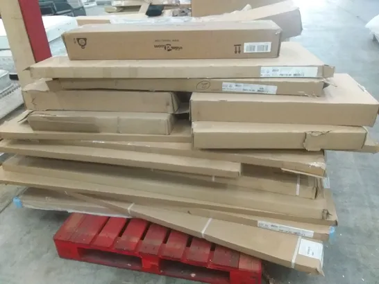 PALLET OF ASSORTED FLAT PACK FURNITURE ITEMS