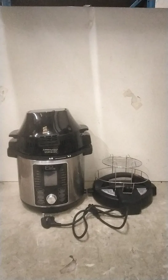 BOXED EGL 2 IN 1 AIR FRYER AND PRESSURE COOKER 