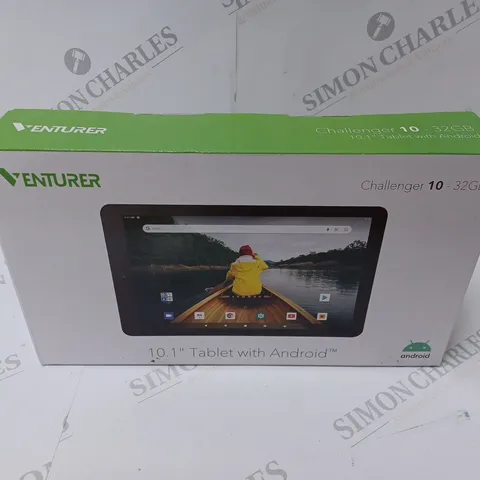 BRAND NEW BOXED VENTURER CHALLENGER 10, 10.1" ANDROID TABLET 