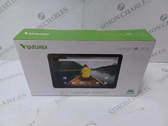 BRAND NEW BOXED VENTURER CHALLENGER 10, 10.1" ANDROID TABLET 