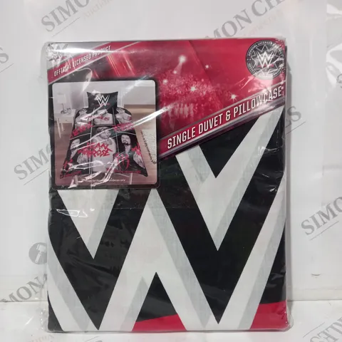 DREAMTEX WWE SINGLE DUVET & PILLOWCASE