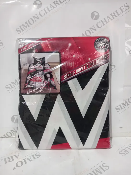 DREAMTEX WWE SINGLE DUVET & PILLOWCASE