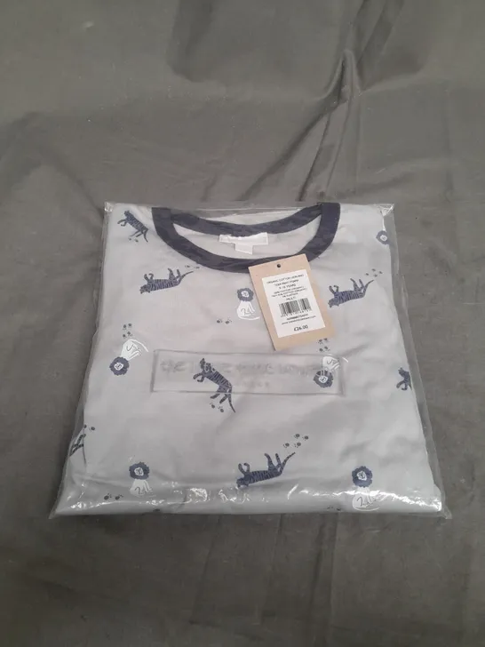 SEALED THE LITTLE WHITE COMPANY TIGER PRINT PYJAMA - 9-10 YEARS