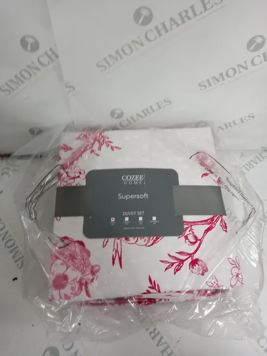 COZZEE HOME SUPERSOFT SINGLE DUVET SET 