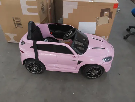 COSTWAY ASTON MARTIN DBX 12V KIDS RIDE ON CAR - PINK