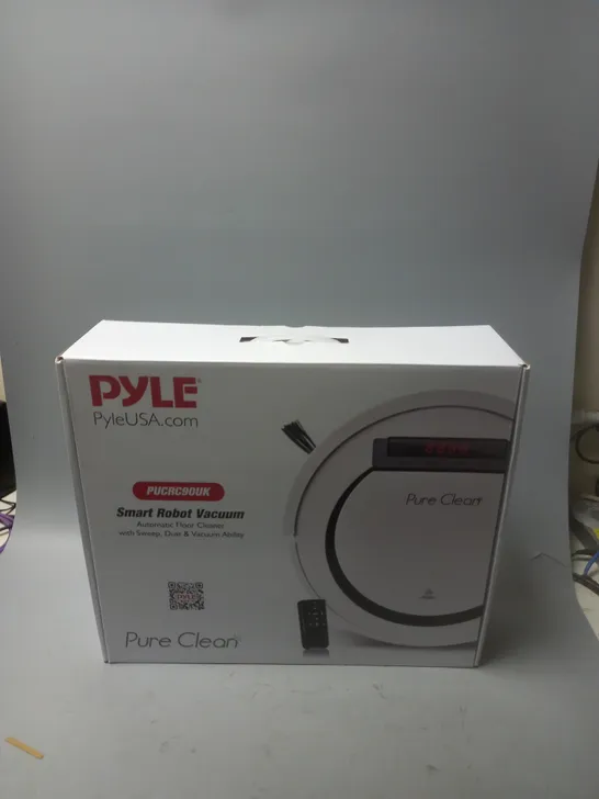 BOXED PYLE PURE CLEAN SMART ROBOT CLEANER 