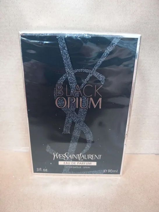 BOXED AND SEALED YVES SAINT LAURENT BLACK OPIUM EAU DE PARFUM 90ML