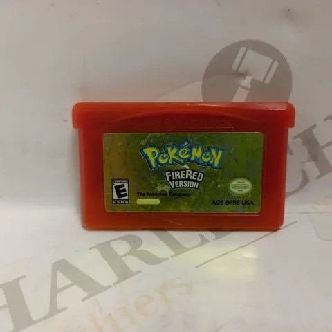 POKEMON FIRE RED GAMEBOY ADVANCE GAME