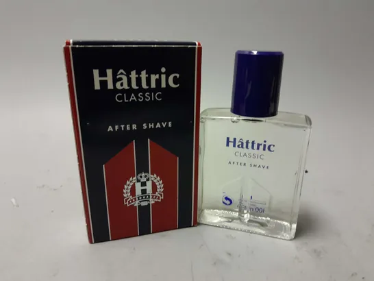 APPROXIMATELY 40 BOXED HATTRIC CLASSIC AFTER SHAVE (40 x 100ml) - COLLECTION ONLY