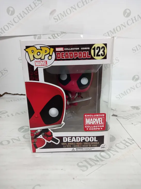 POP! MARVEL DEADPOOL VINYL BOBBLE HEAD 123