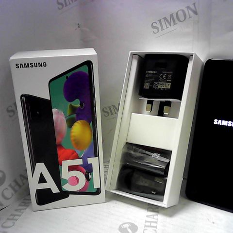 SAMSUNG GALAXY A51 128GB ANDROID SMART PHONE - PRISM CRUSH BLACK