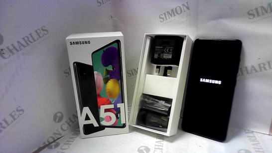 SAMSUNG GALAXY A51 128GB ANDROID SMART PHONE - PRISM CRUSH BLACK
