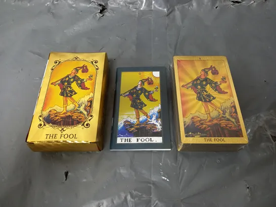 SEALED GOLD FOIL TAROT DECK