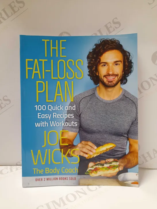 LOT OF APPROX 10 BRAND NEW JOE WICKS 'THE FAT LOSS PLAN' COOK BOOKS