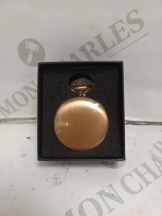 MENS EDISON POCKET WATCH WITH CHAIN 