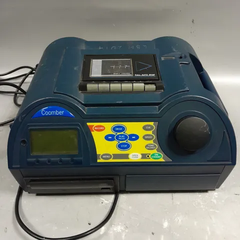 COOMBER 6121 REAL TIME CD RECORDER AND CASSETTE RECORDER 