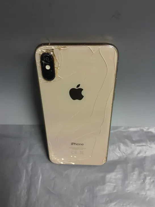 APPLE IPHONE XS IN GOLD 