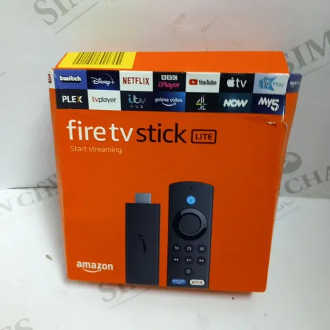 BOXED AMAZON FIRE TV STICK LITE