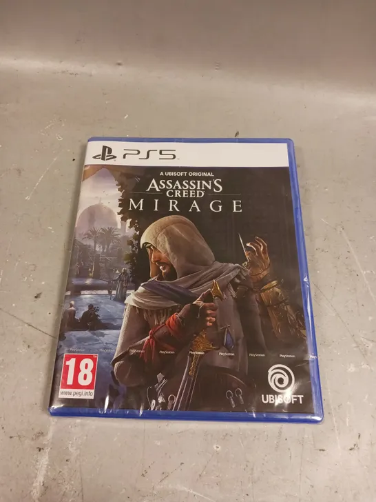 SEALED ASSASSIN'S CREED MIRAGE FOR PS5 