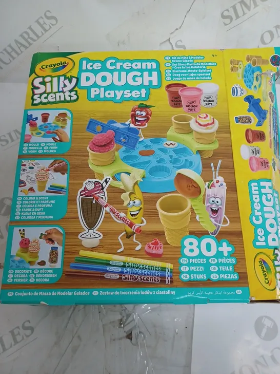 SILLY SCENTS ICE CREAM DOUGH PLAYSET  RRP £14.99