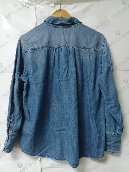 MARELLA COLLANA DENIM SHIRT SIZE 8