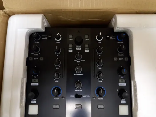 MIXARS 140101007 "DUO MKII-2CH" PRO SERATO DJ MIXER BLACK - HARDWARE UNLOCK FOR SERATO DJ PRO & DVS