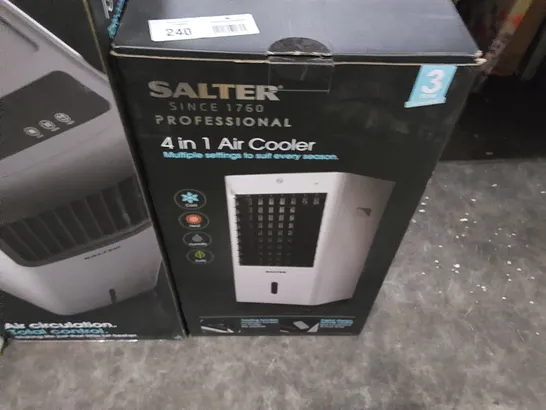 BOXED SALTER PROFESSIONAL 4 IN 1 AIR COOLER 