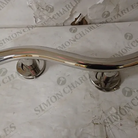 NRS HEALTHCARE SPA STAINLESS STEEL CURVED GRAB RAIL