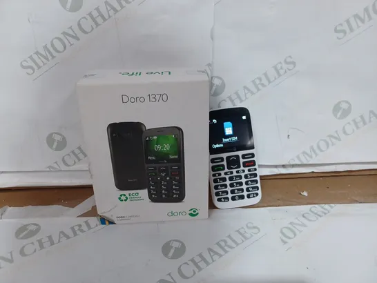 DORO 1370 MOBILE PHONE - WHITE