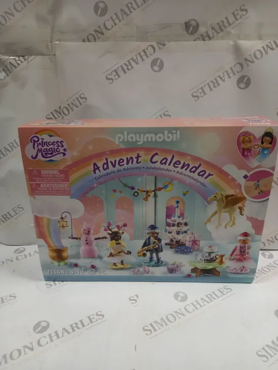 BOXED PLAYMOBIL 71348 ADVENT CALENDAR PRINCESS - CHRISTMAS BELOW THE RAINBOW