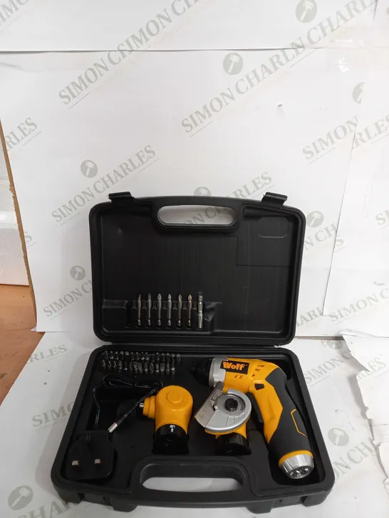 WOLF MULTI HEAD CORDLESS 3.6V LITHIUM ION SCREWDRIVER