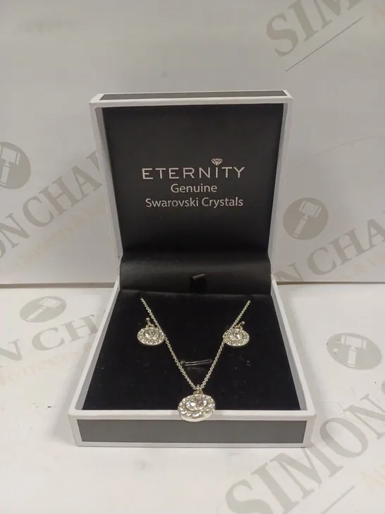 SWAROVSKI CRYSTALS ENTERNITY NECKLESS 