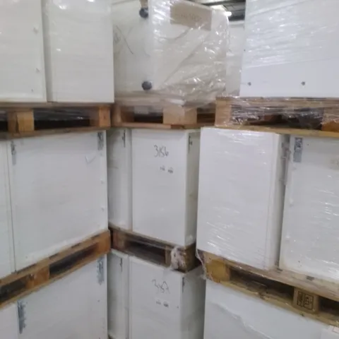 3 PALLETS OF ASSORTED WHITE PAINTED FURNITURE