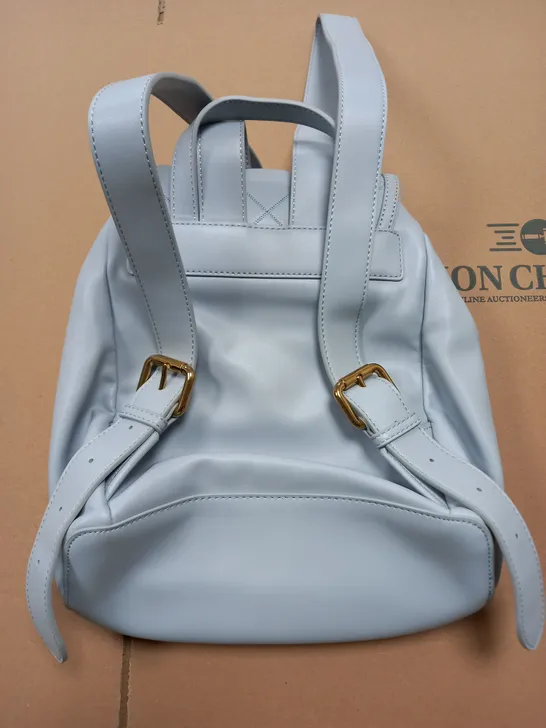 LOVE MOSCHINO PASTEL BLUE BACKPACK 