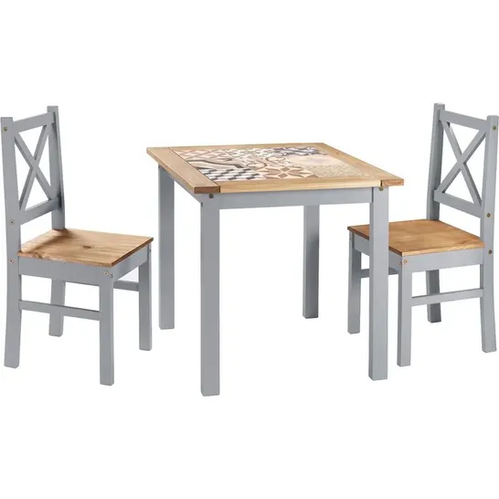 BOXED RUTTER 2 PERSON DINING SET 