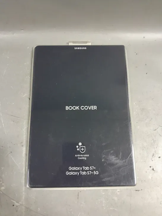 BOXED SAMSUNG GALAXY TAB S7+ BOOK COVER 