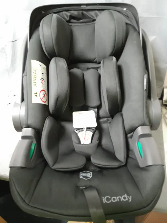 ICANDY ORANGE4 COCOON CAR SEAT AND BASE - BLACK EDITION - COLLECTION ONLY