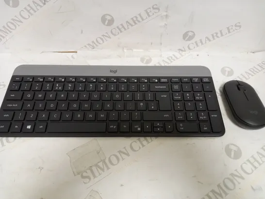 LOGITECH MK470 SLIM WIRELESS KEYBOARD & MOUSE