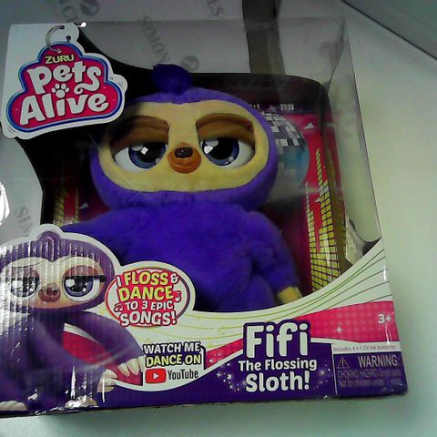 FLOSSING DANCING FIFI SLOTH BY PETS ALIVE