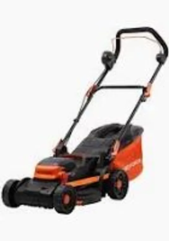 YARD FORCE 1400W 34CM LAWN MOWER