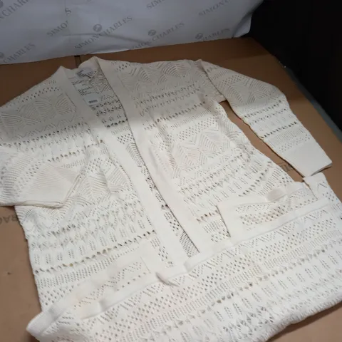 FRIENDS LIKE THESE CREAM CARDIGAN - UK 14