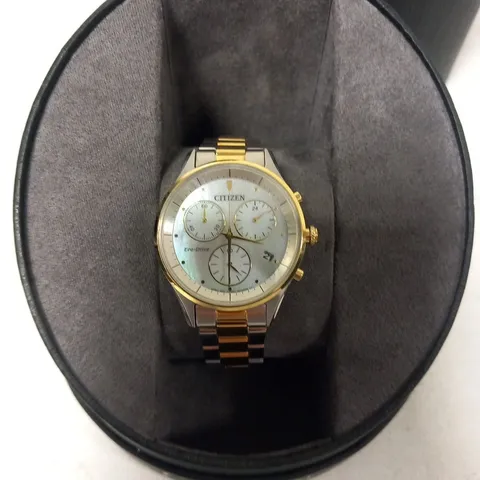 BOXED CITIZEN ECO DRIVE WRIST WATCH