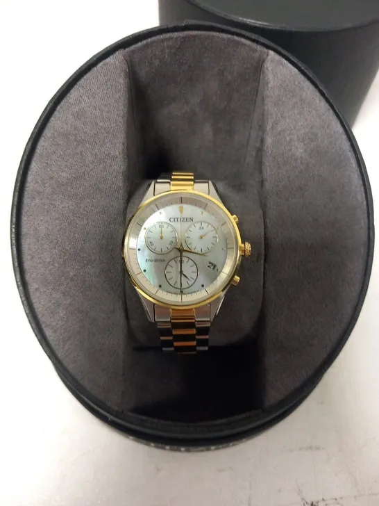 BOXED CITIZEN ECO DRIVE WRIST WATCH