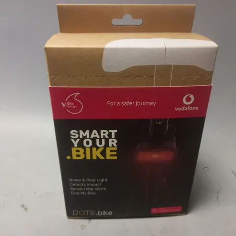 5 BOXED VODAFONE DOTS.BIKE REAR IMPACT LIGHT