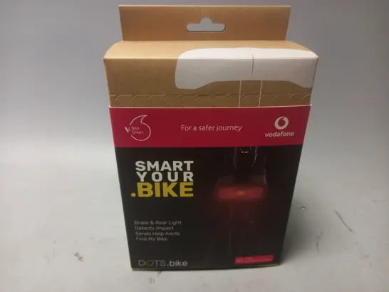 5 BOXED VODAFONE DOTS.BIKE REAR IMPACT LIGHT