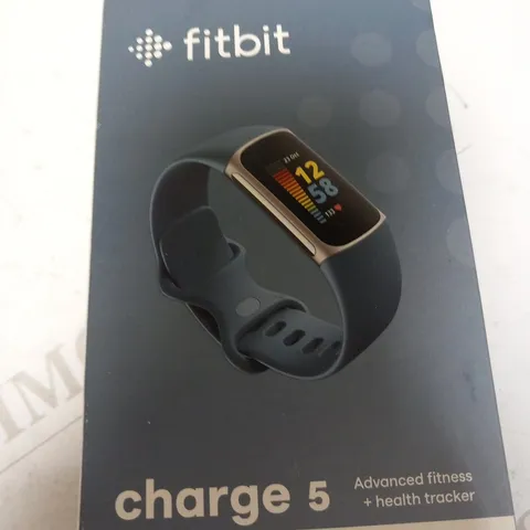 BOXED FITBIT CHARGE 5 ADVANCED FITNESS AND HEALTH TRACKER