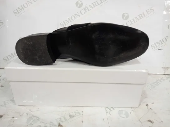 BOXED PAIR OF SHOES AND OTHER STORIES O-RING SLIP-ON LOAFERS IN BLACK EU SIZE 39