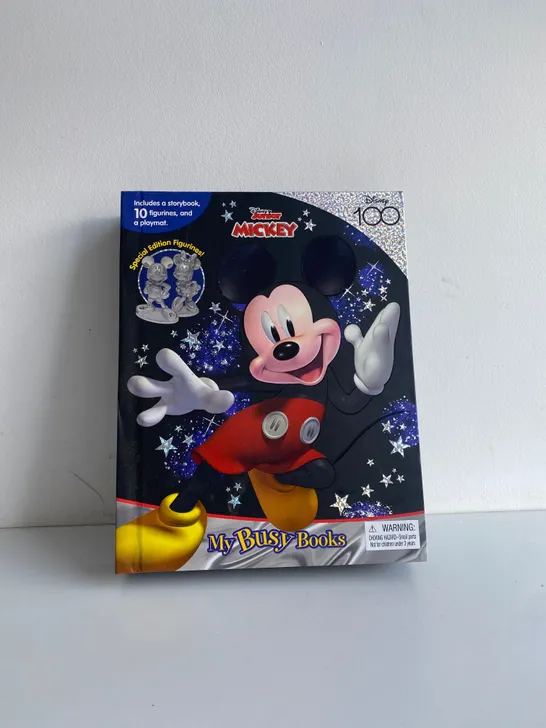 4 X DISNEY JUNIOR MICKEY BUSY BOOK